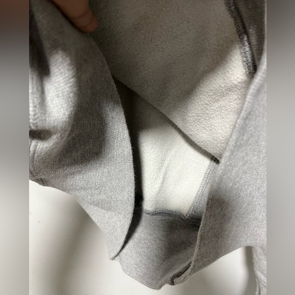 Champion Reverse Weave Gray Hoodie Small Embroidered Script Logo - Picture 12 of 12